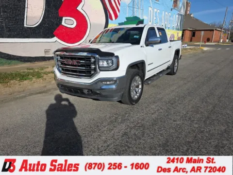 White 2018 GMC Sierra 1500 SLT for sale in Des Arc, AR