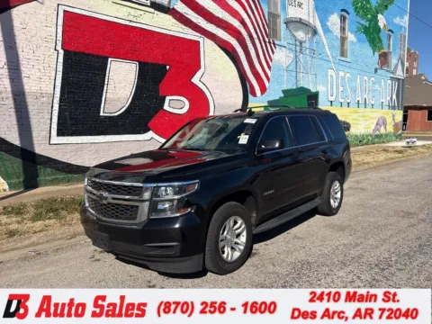 Black 2017 Chevrolet Tahoe LT for sale in Des Arc, AR
