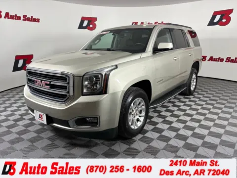 Silver 2017 GMC Yukon SLT for sale in Des Arc, AR