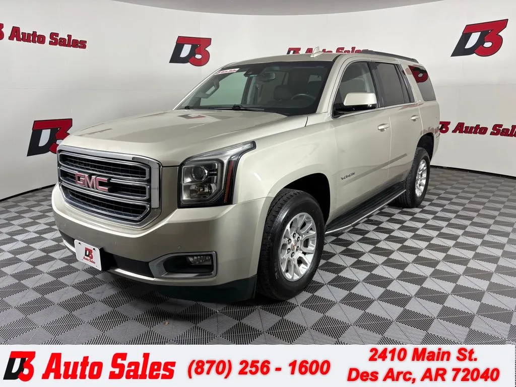 Silver 2017 GMC Yukon SLT for sale in Des Arc, AR
