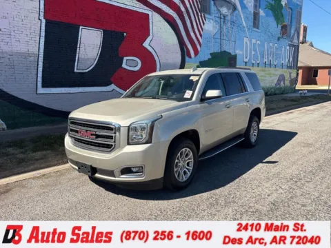 Silver 2017 GMC Yukon SLT for sale in Des Arc, AR