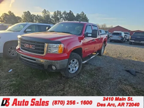 Red 2011 GMC Sierra 1500 SLE for sale in Des Arc, AR