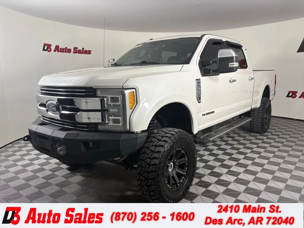 White 2017 Ford F-350SD Lariat for sale in Des Arc, AR