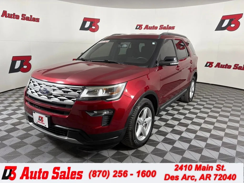 Red 2018 Ford Explorer XLT for sale in Des Arc, AR