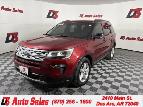 Red 2018 Ford Explorer XLT for sale in Des Arc, AR