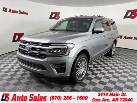 Silver 2023 Ford Expedition Max Limited for sale in Des Arc, AR