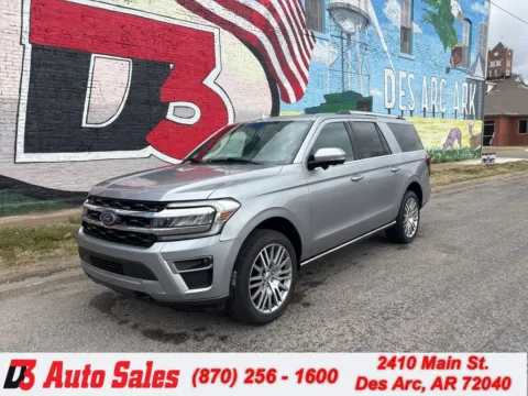 Silver 2023 Ford Expedition Max Limited for sale in Des Arc, AR