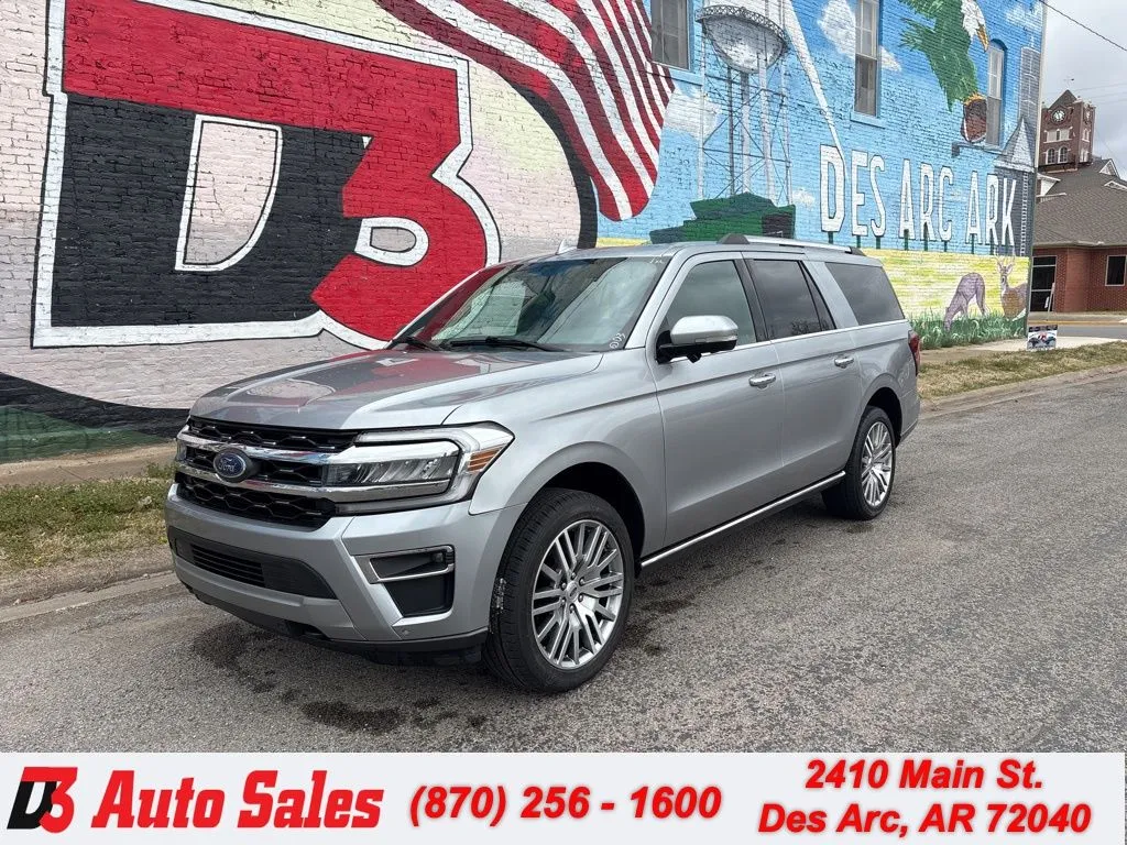 Silver 2023 Ford Expedition Max Limited for sale in Des Arc, AR