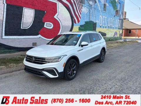 Black 2022 Volkswagen Tiguan 2.0T SE for sale in Des Arc, AR