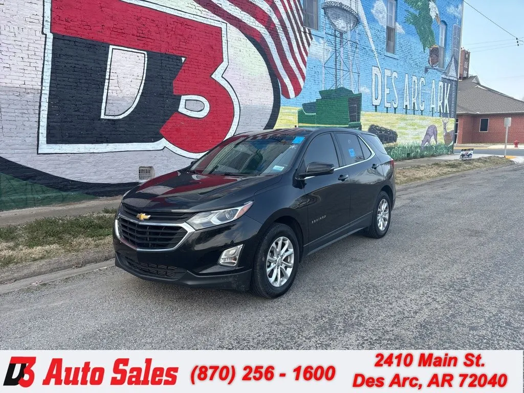 Black 2019 Chevrolet Equinox LT for sale in Des Arc, AR
