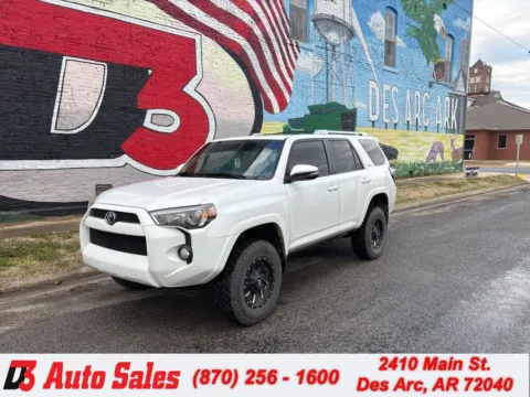 Red 2016 Toyota 4Runner for sale in Des Arc, AR
