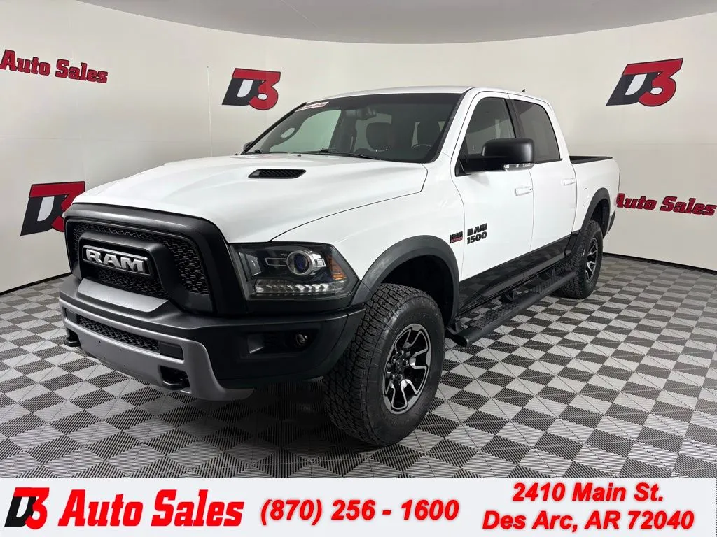 White 2016 Ram 1500 Rebel for sale in Des Arc, AR