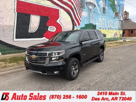 Black 2017 Chevrolet Tahoe LT for sale in Des Arc, AR