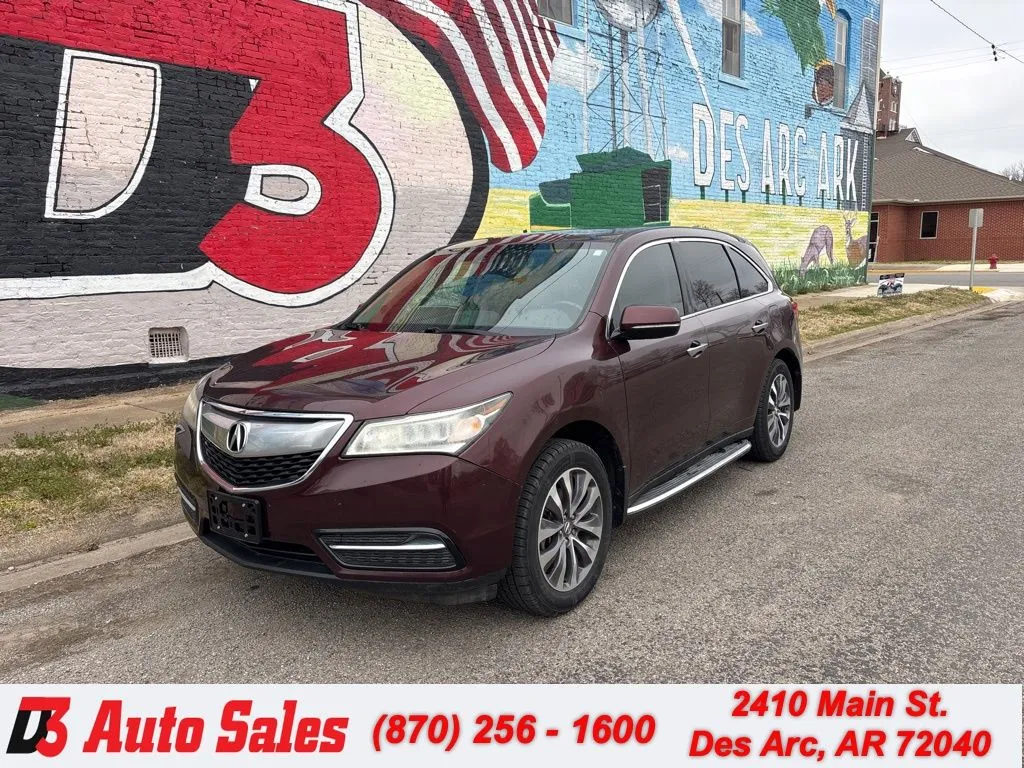 Brown 2015 Acura MDX 3.5L Technology Package for sale in Des Arc, AR