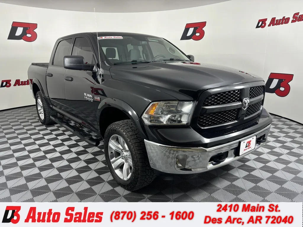 Black 2018 Ram 1500 Outdoorsman for sale in Des Arc, AR