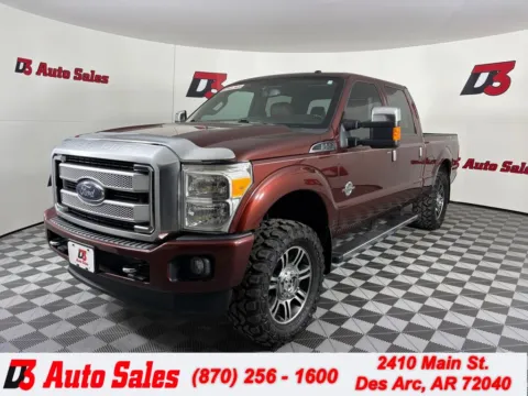 Brown 2016 Ford F-250SD Platinum for sale in Des Arc, AR