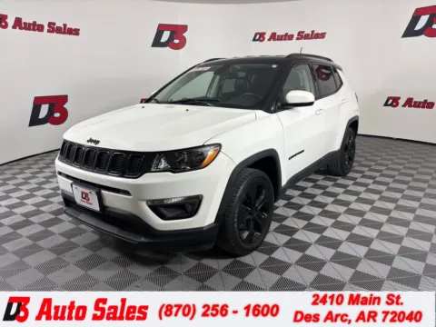 White 2018 Jeep Compass Altitude for sale in Des Arc, AR