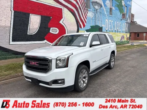 White 2019 GMC Yukon SLT for sale in Des Arc, AR