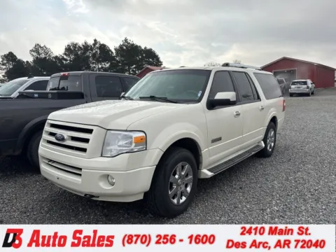 Beige 2007 Ford Expedition EL Limited for sale in Des Arc, AR