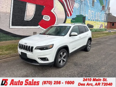 White 2019 Jeep Cherokee Limited for sale in Des Arc, AR