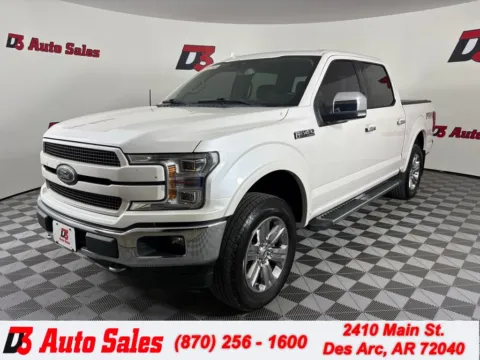 White 2018 Ford F-150 Lariat for sale in Des Arc, AR