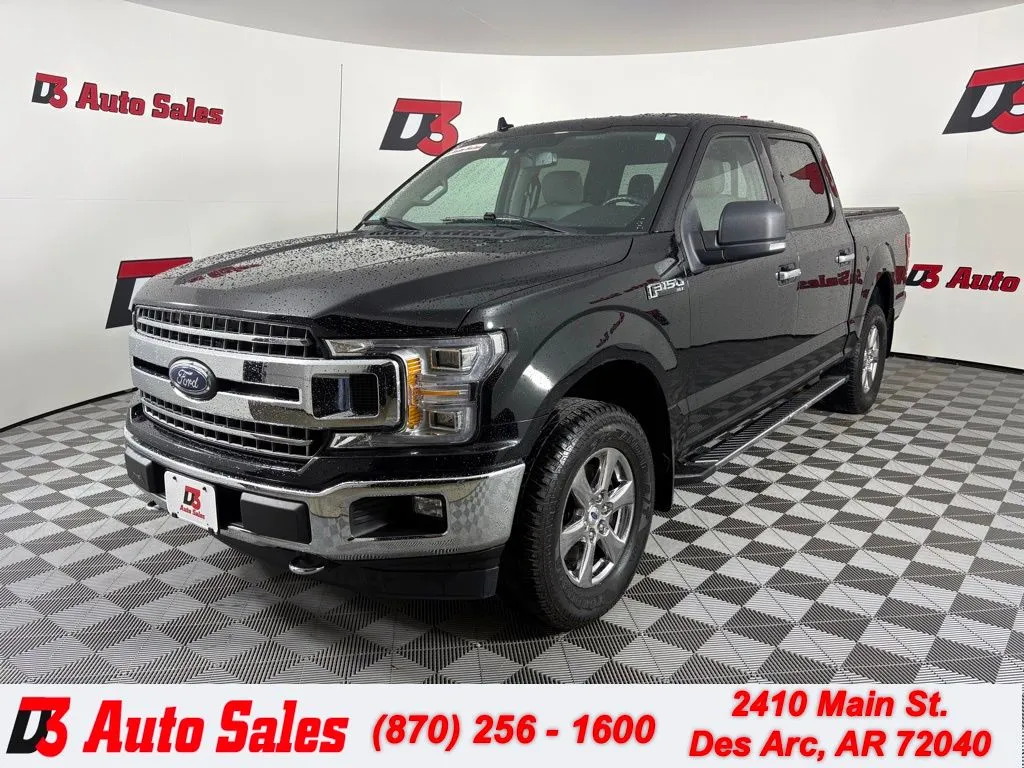 Black 2018 Ford F-150 XLT for sale in Des Arc, AR