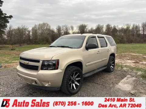 Gold 2007 Chevrolet Tahoe LT for sale in Des Arc, AR