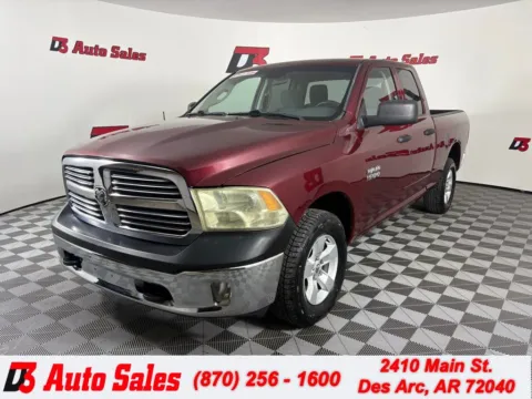 Red 2017 Ram 1500 Tradesman for sale in Des Arc, AR