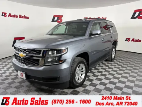 Gray 2018 Chevrolet Tahoe LT for sale in Des Arc, AR