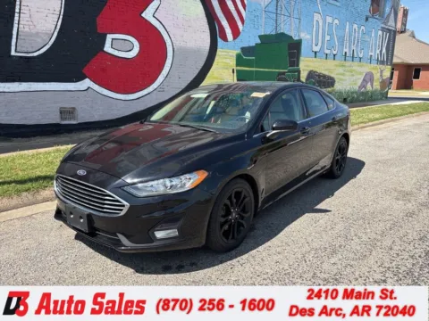 Black 2020 Ford Fusion SE for sale in Des Arc, AR