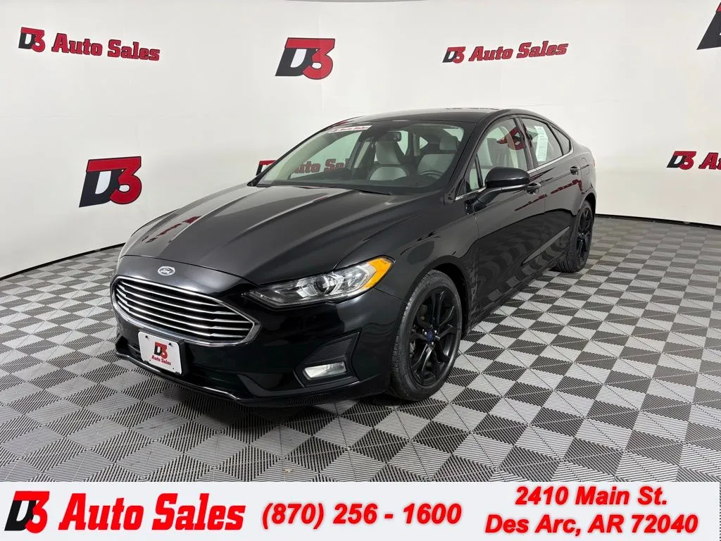 Black 2020 Ford Fusion SE for sale in Des Arc, AR