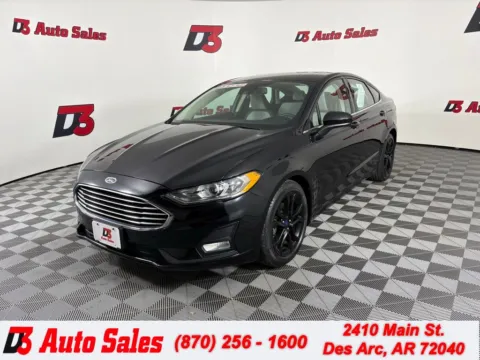 Black 2020 Ford Fusion SE for sale in Des Arc, AR