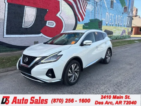 White 2019 Nissan Murano SL for sale in Des Arc, AR