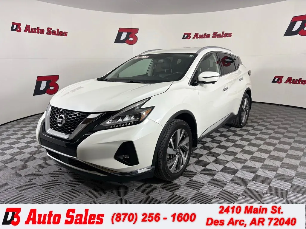 White 2019 Nissan Murano SL for sale in Des Arc, AR