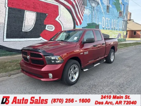 Red 2013 Ram 1500 Express for sale in Des Arc, AR