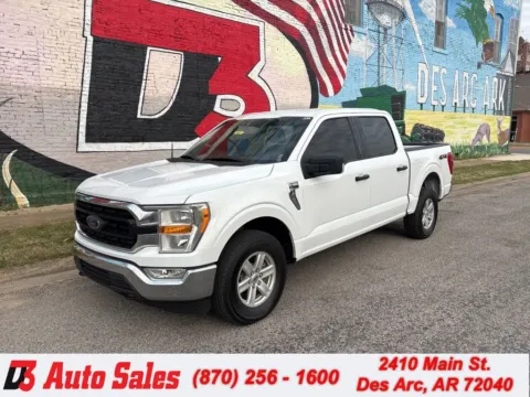 White 2021 Ford F-150 XLT for sale in Des Arc, AR