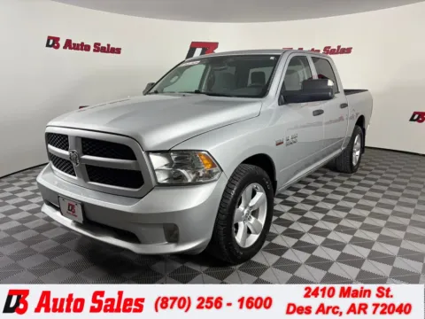 Silver 2015 Ram 1500 Express for sale in Des Arc, AR