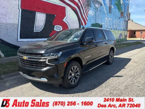 Black 2022 Chevrolet Suburban LT for sale in Des Arc, AR