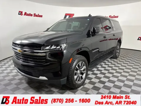 Black 2022 Chevrolet Suburban LT for sale in Des Arc, AR