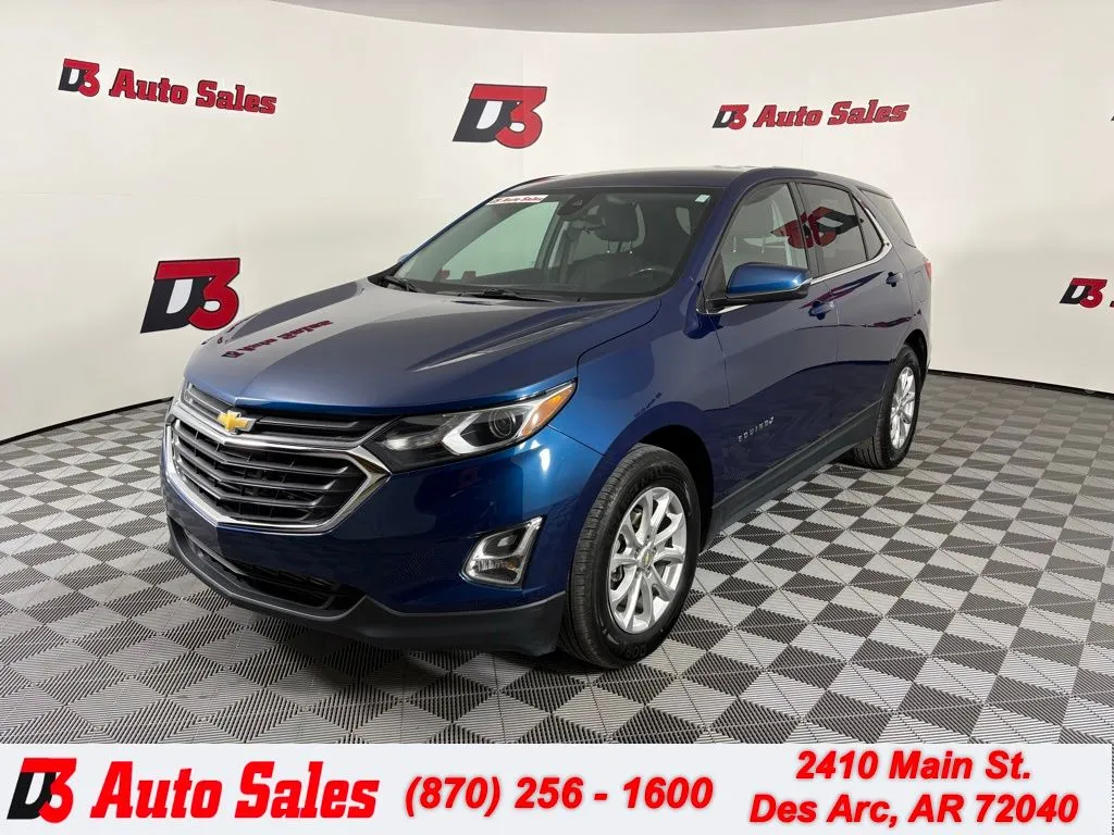 Blue 2019 Chevrolet Equinox LT for sale in Des Arc, AR