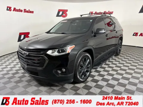 Black 2021 Chevrolet Traverse RS for sale in Des Arc, AR