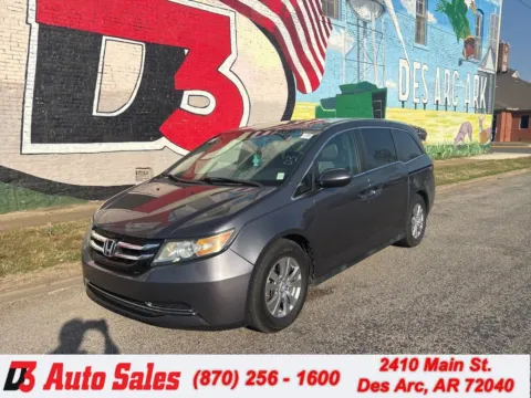 Gray 2015 Honda Odyssey EX-L for sale in Des Arc, AR