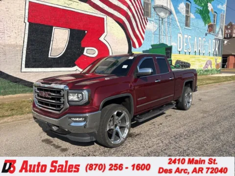 Red 2017 GMC Sierra 1500 SLT for sale in Des Arc, AR