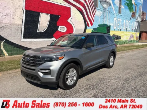 Silver 2023 Ford Explorer XLT for sale in Des Arc, AR