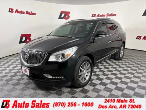 Black 2017 Buick Enclave Leather Group for sale in Des Arc, AR