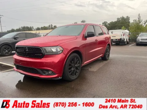 Red 2015 Dodge Durango SXT for sale in Des Arc, AR
