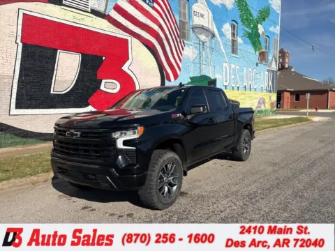 Black 2022 Chevrolet Silverado 1500 RST for sale in Des Arc, AR