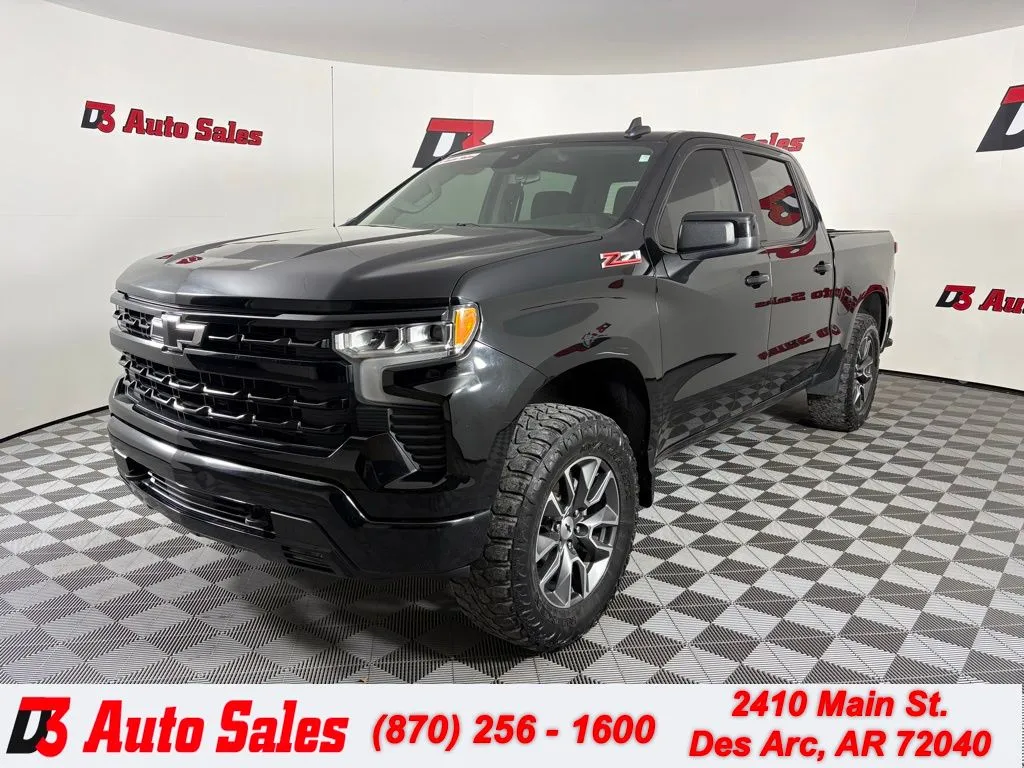Black 2022 Chevrolet Silverado 1500 RST for sale in Des Arc, AR