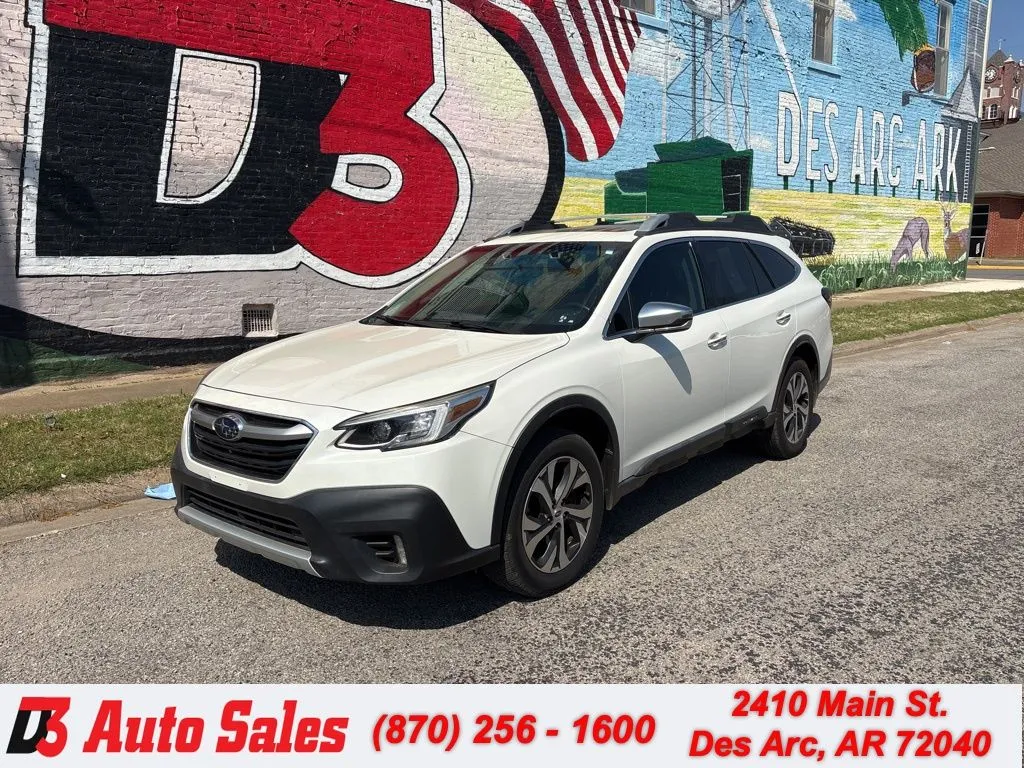 White 2020 Subaru Outback Touring for sale in Des Arc, AR