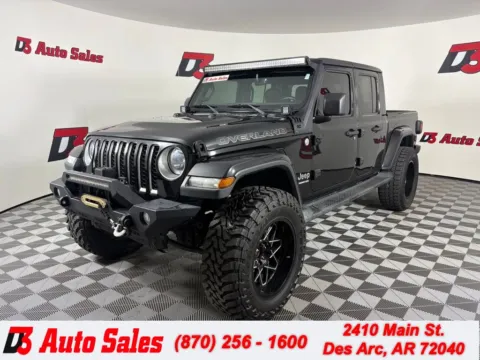 Black 2020 Jeep Gladiator Overland for sale in Des Arc, AR